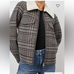 Rails women’s Cheyenne Jacket Shearling collar